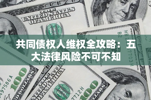 武汉共同债权人维权全攻略：五大法律风险不可不知