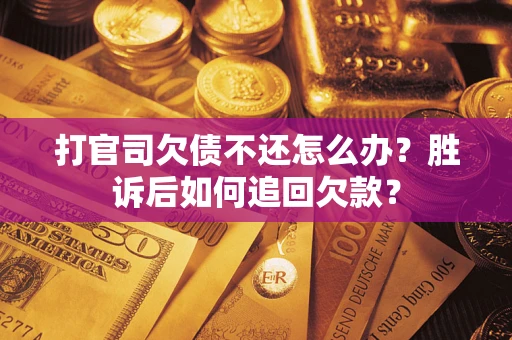 武汉打官司欠债不还怎么办？胜诉后如何追回欠款？