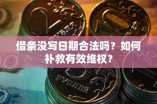 武汉借条没写日期合法吗？如何补救有效维权？