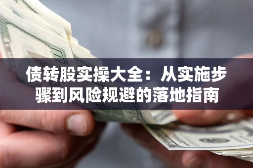 武汉债转股实操大全：从实施步骤到风险规避的落地指南