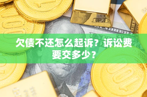 武汉欠债不还怎么起诉？诉讼费要交多少？