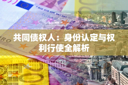 武汉共同债权人：身份认定与权利行使全解析
