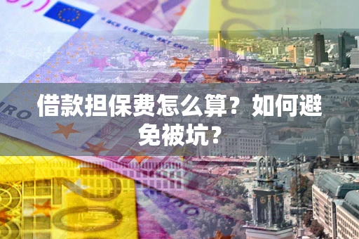 武汉借款担保费怎么算？如何避免被坑？