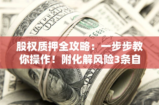 武汉股权质押全攻略：一步步教你操作！附化解风险3条自救法则