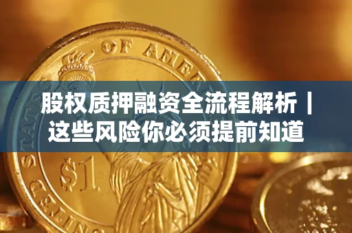 武汉股权质押融资全流程解析｜这些风险你必须提前知道
