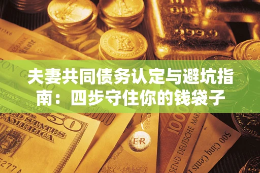 武汉夫妻共同债务认定与避坑指南：四步守住你的钱袋子