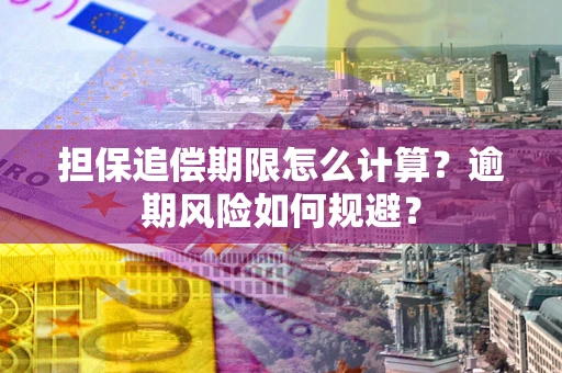 武汉担保追偿期限怎么计算？逾期风险如何规避？