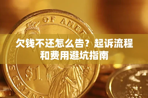 武汉欠钱不还怎么告?起诉流程和费用避坑指南 武汉欠钱不还怎么告?起诉流程和费用避坑指南