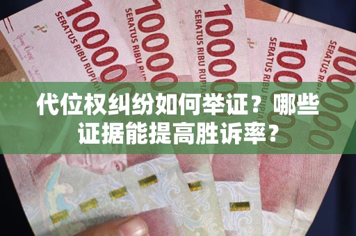 武汉代位权纠纷如何举证？哪些证据能提高胜诉率？