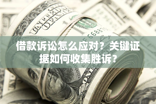 武汉借款诉讼怎么应对？关键证据如何收集胜诉？