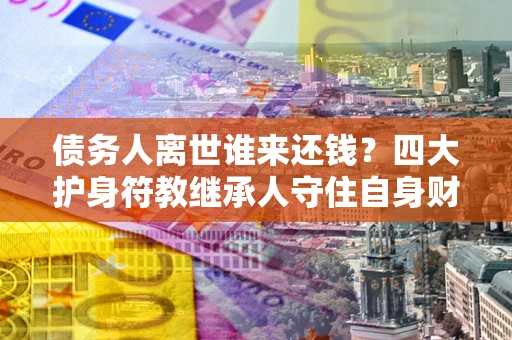 武汉债务人离世谁来还钱？四大护身符教继承人守住自身财产